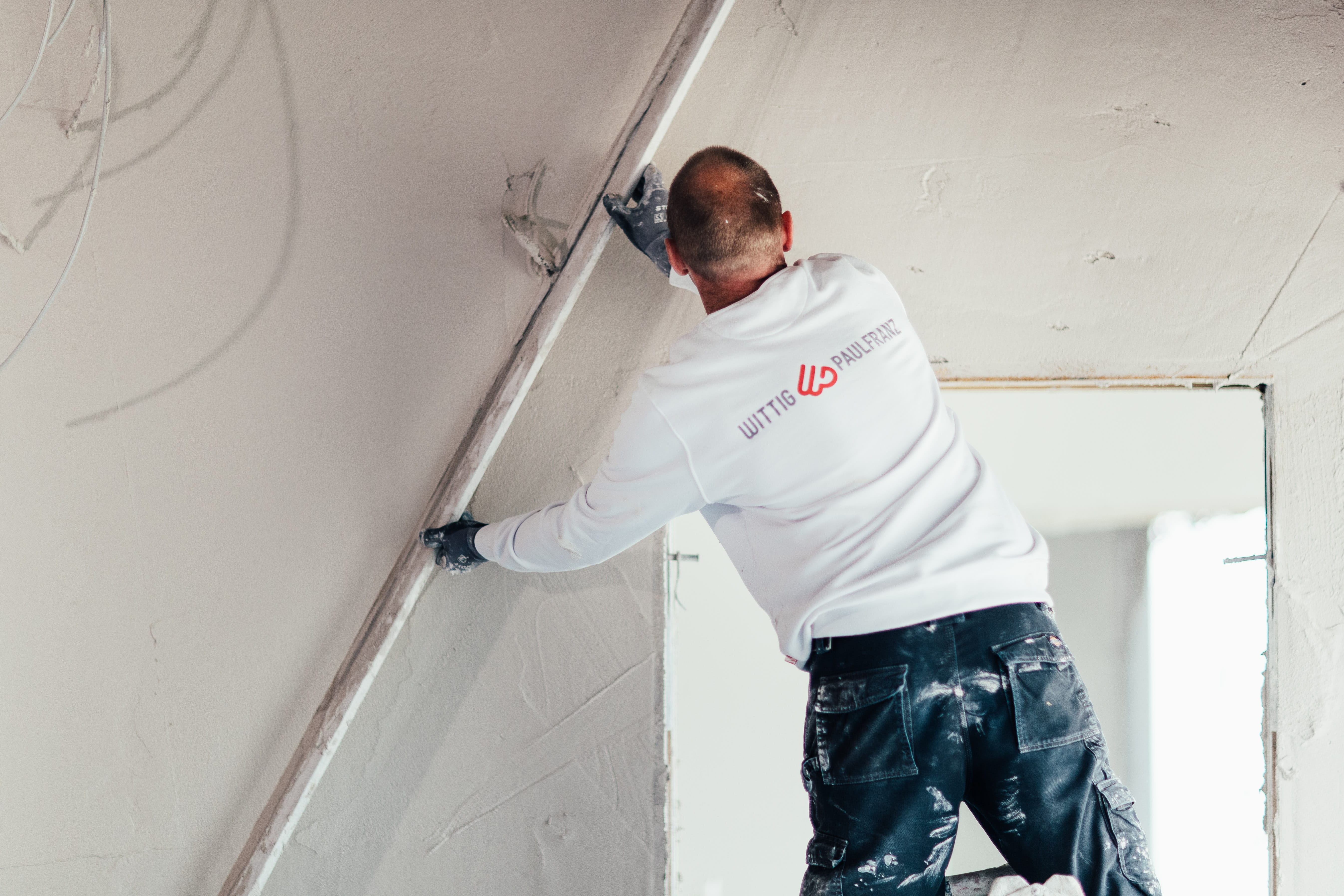 Kalkputz Auftrag